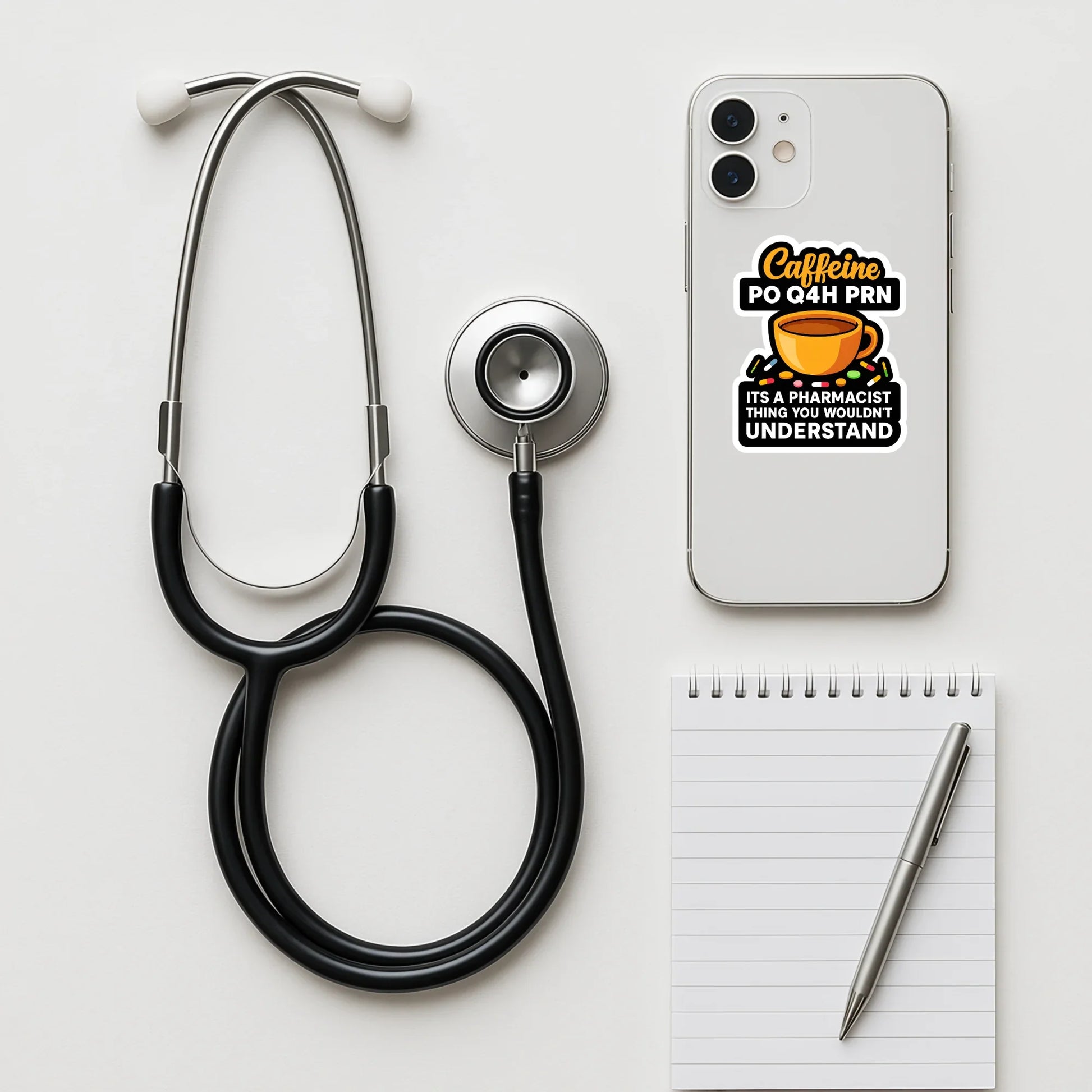 Pharmacy vinyl sticker for pharmacy students, pharmacists and medicos – Art.erise