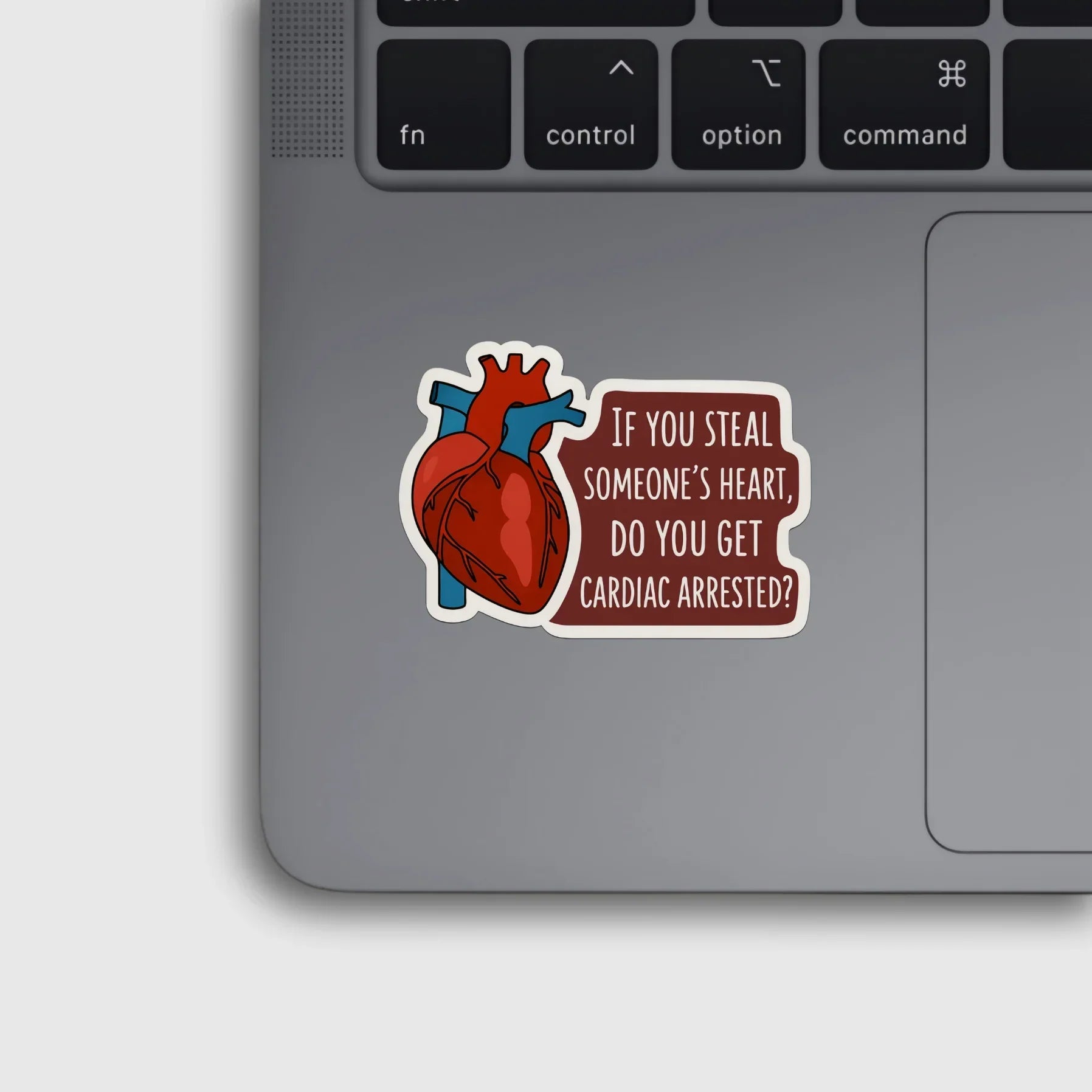 Cardiac Arrested? Heart Sticker
