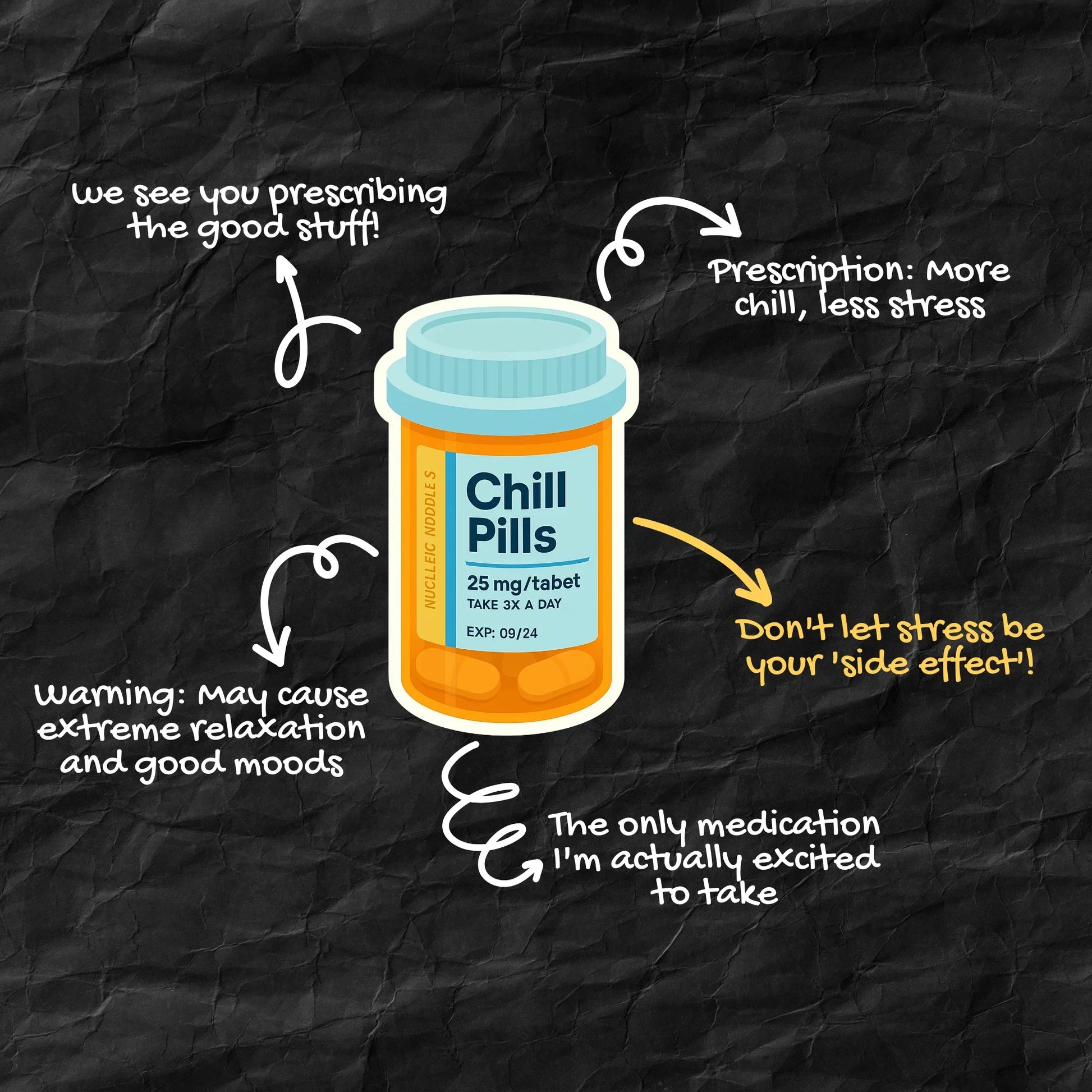 Pharmacy vinyl sticker for pharmacy students, pharmacists and medicos – Art.erise