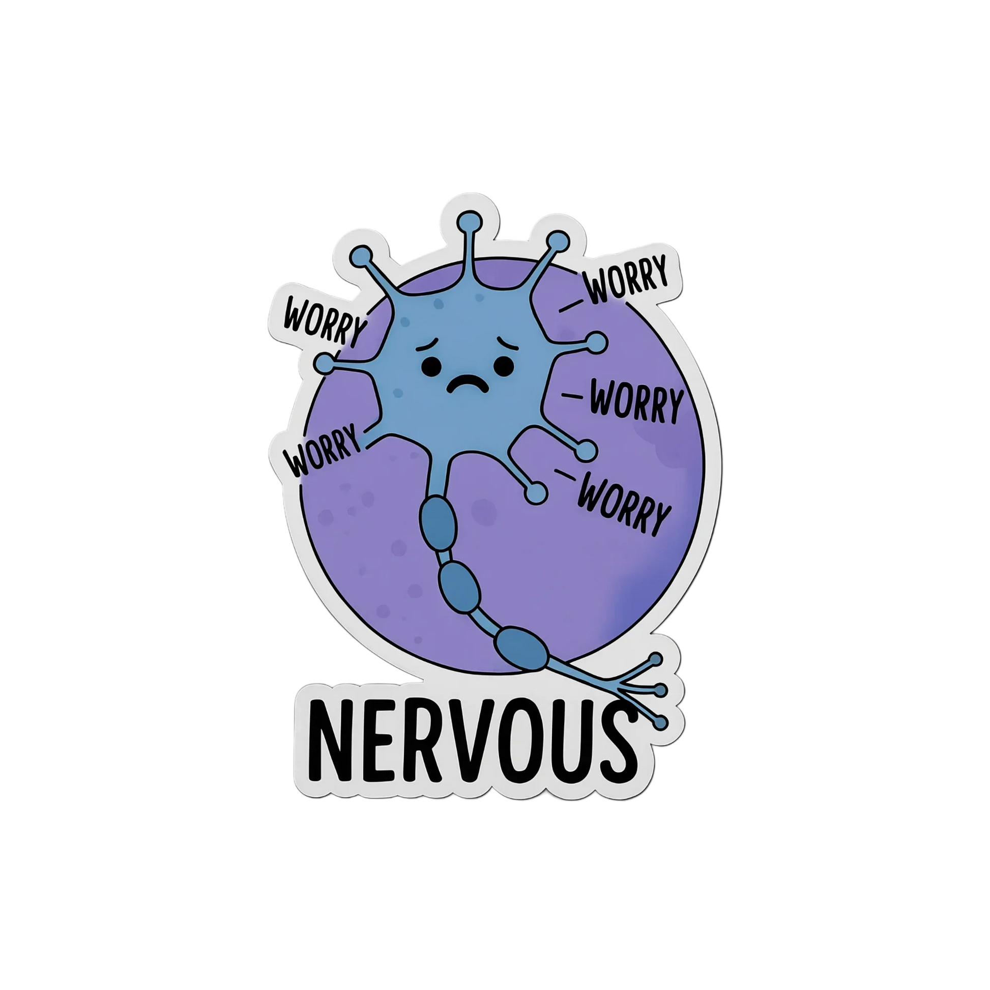 Medical vinyl sticker for medicos, nurses, interns and students – Art.erise