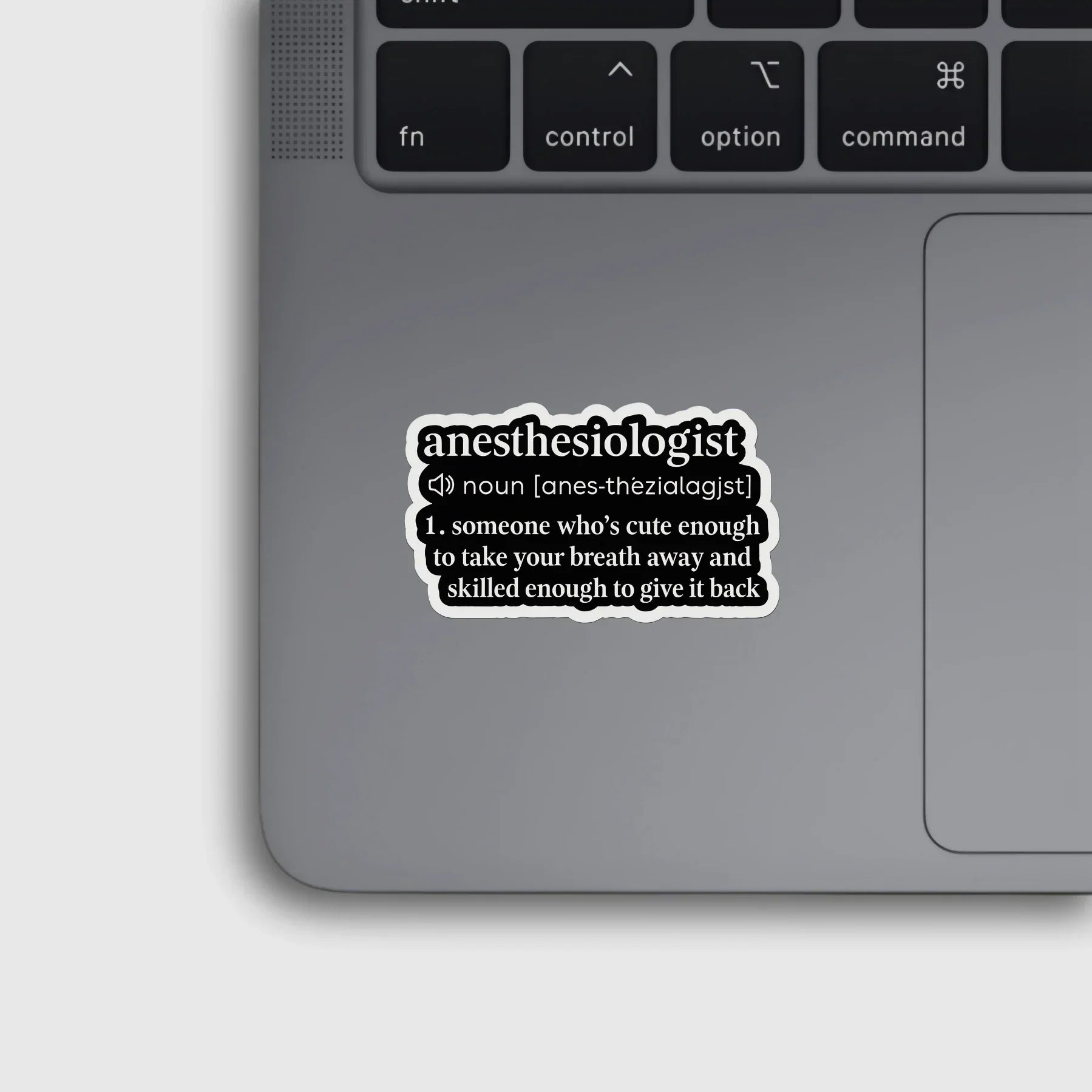 Anesthesiologist Definition Sticker