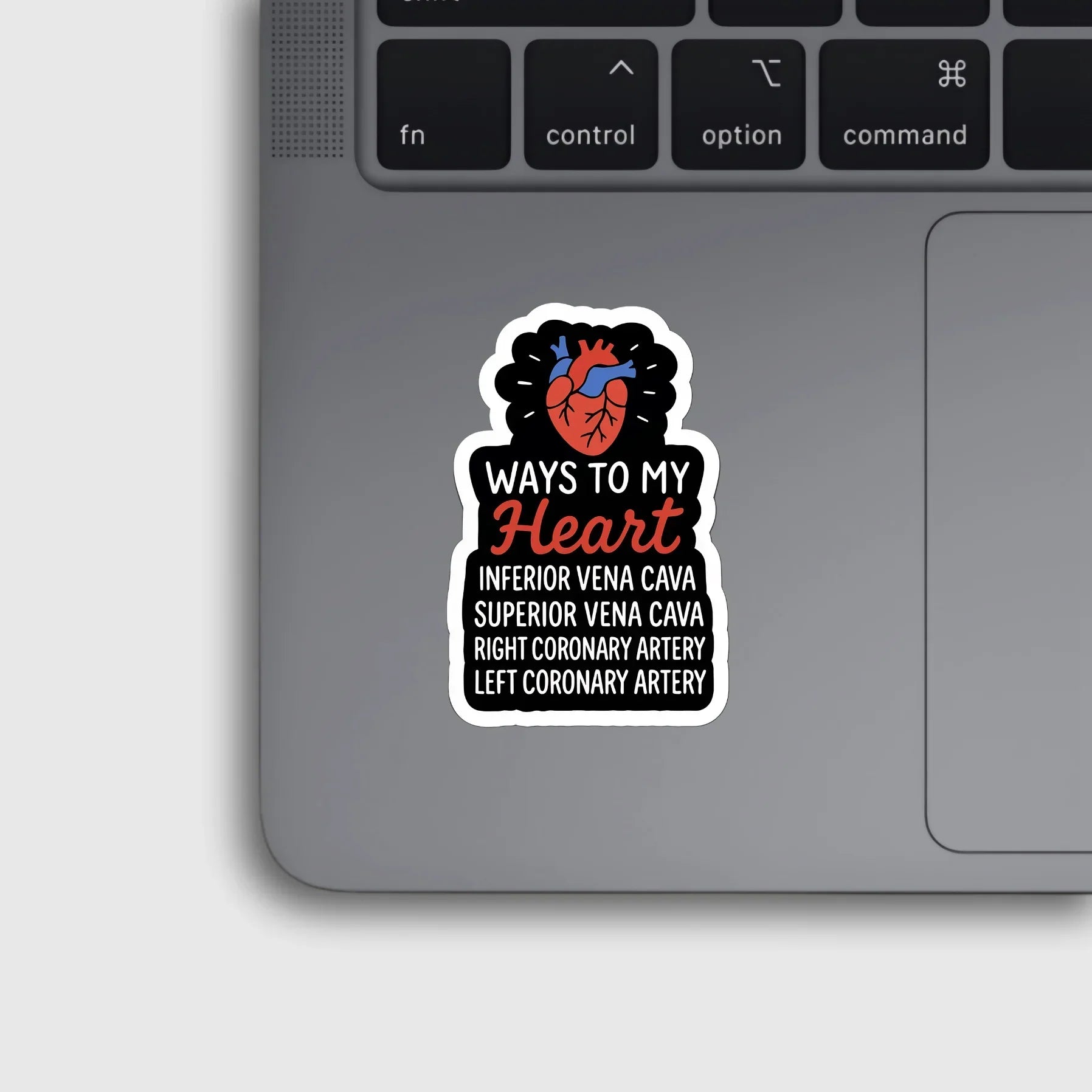 Ways To My Heart Sticker