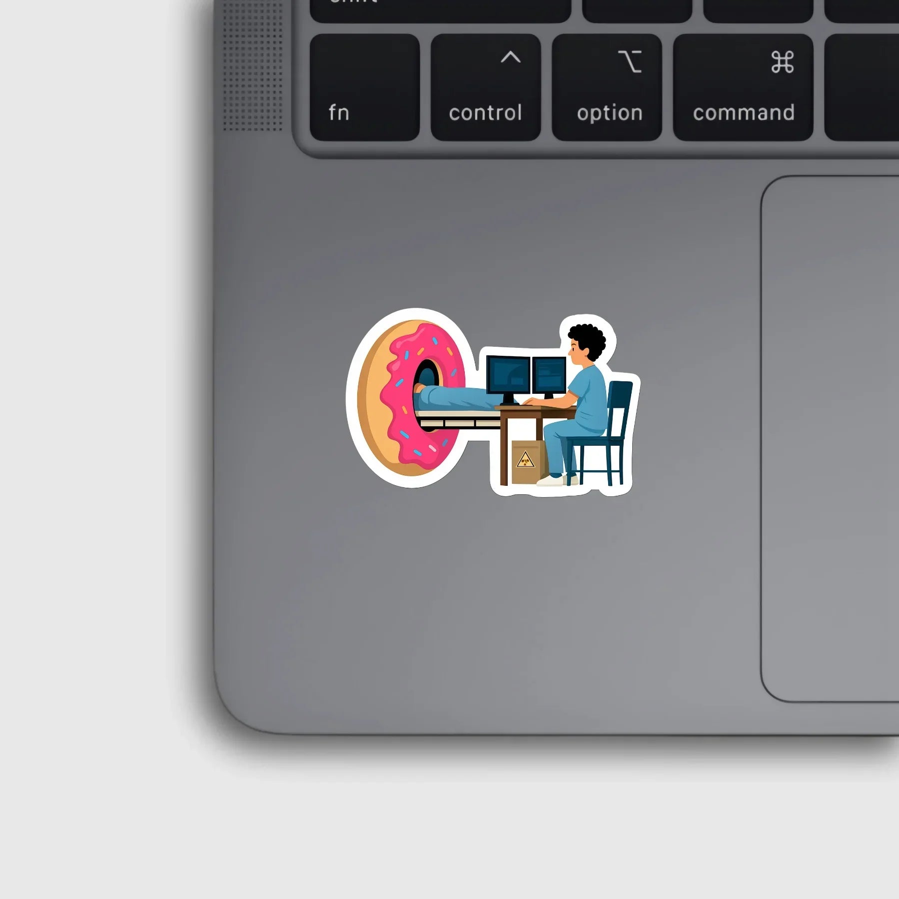 MRI Donut Radiology Sticker