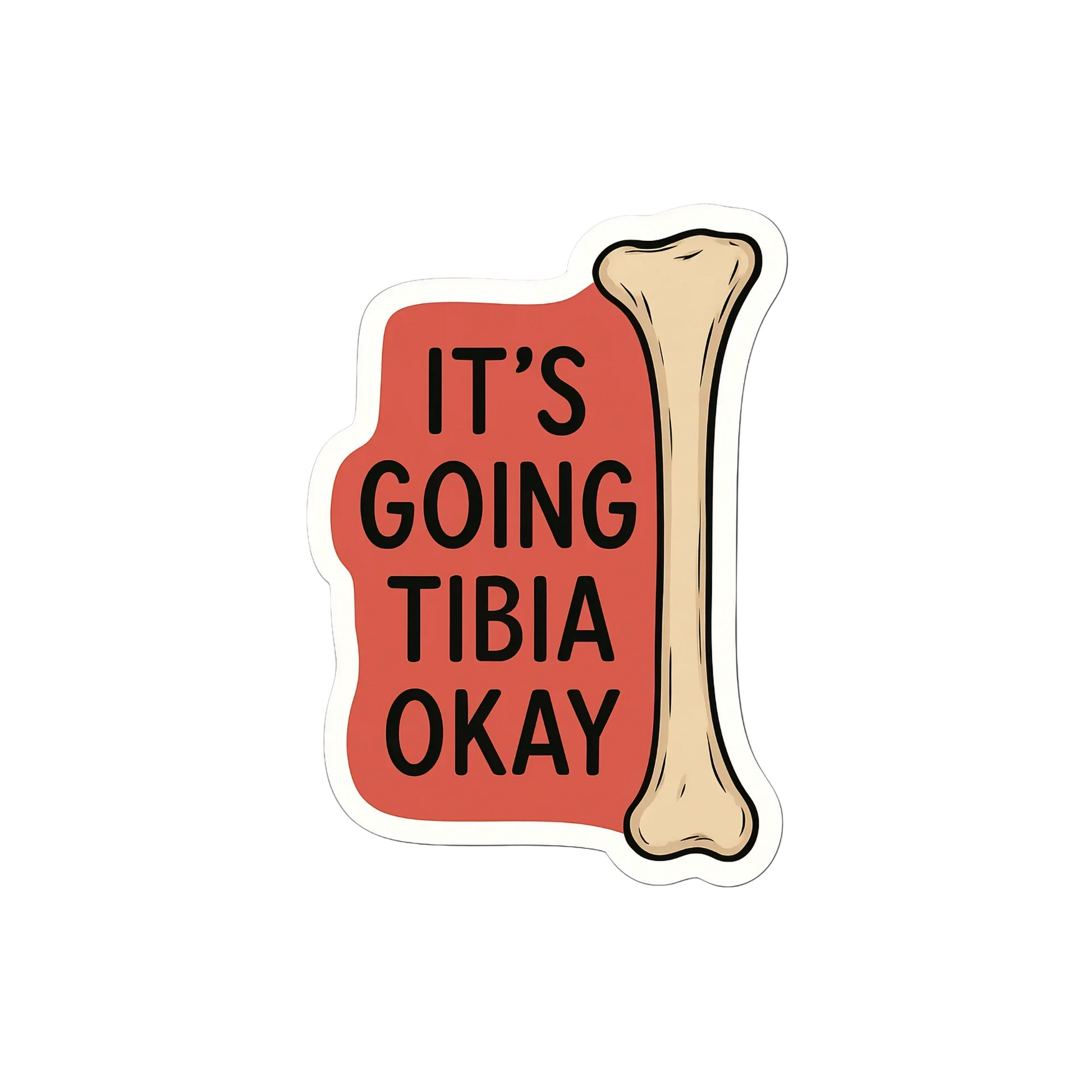 Medical vinyl sticker for medicos, nurses, interns and students – Art.erise