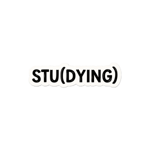 Medical vinyl sticker for medicos, nurses, interns and students – Art.erise