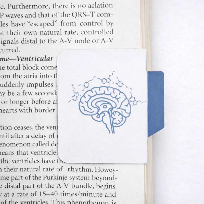 Neurotransmitter Minimal Magnetic Index Bookmark
