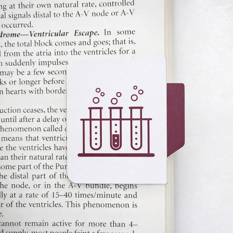 Laboratory Magnetic Index Bookmark