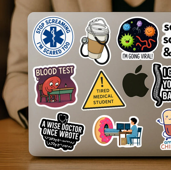 Medico Life Stickers