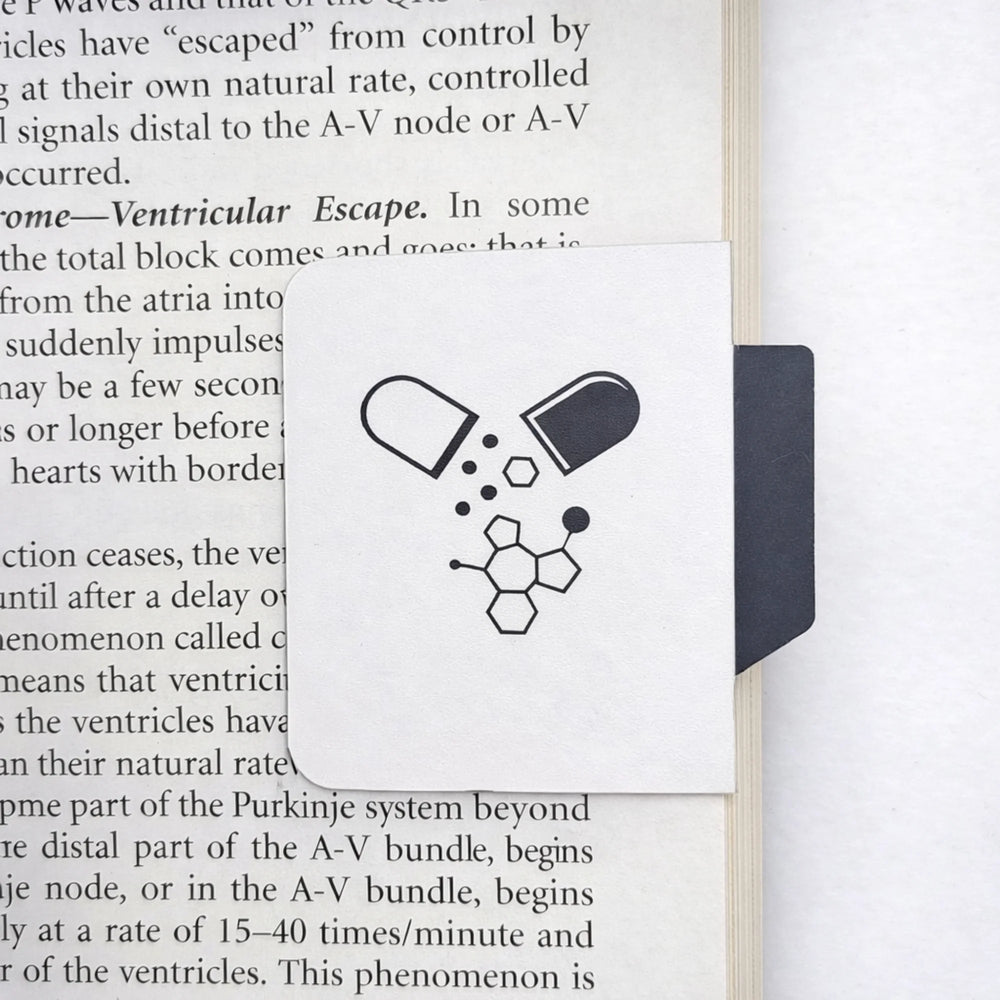 Pharmacology Magnetic Index Bookmark