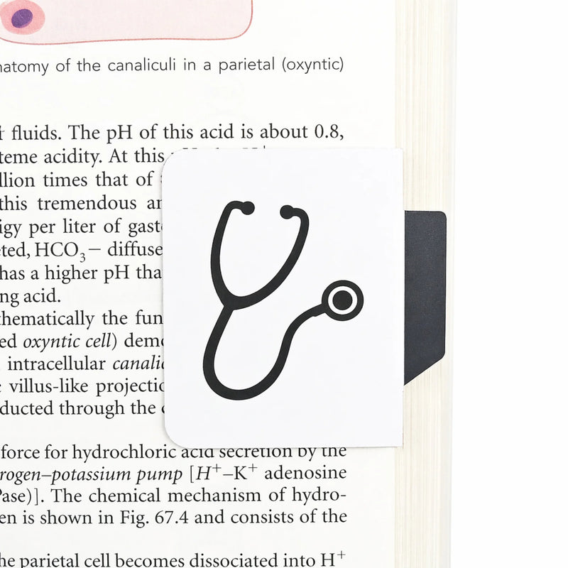 Stethoscope Index Magnetic Bookmark