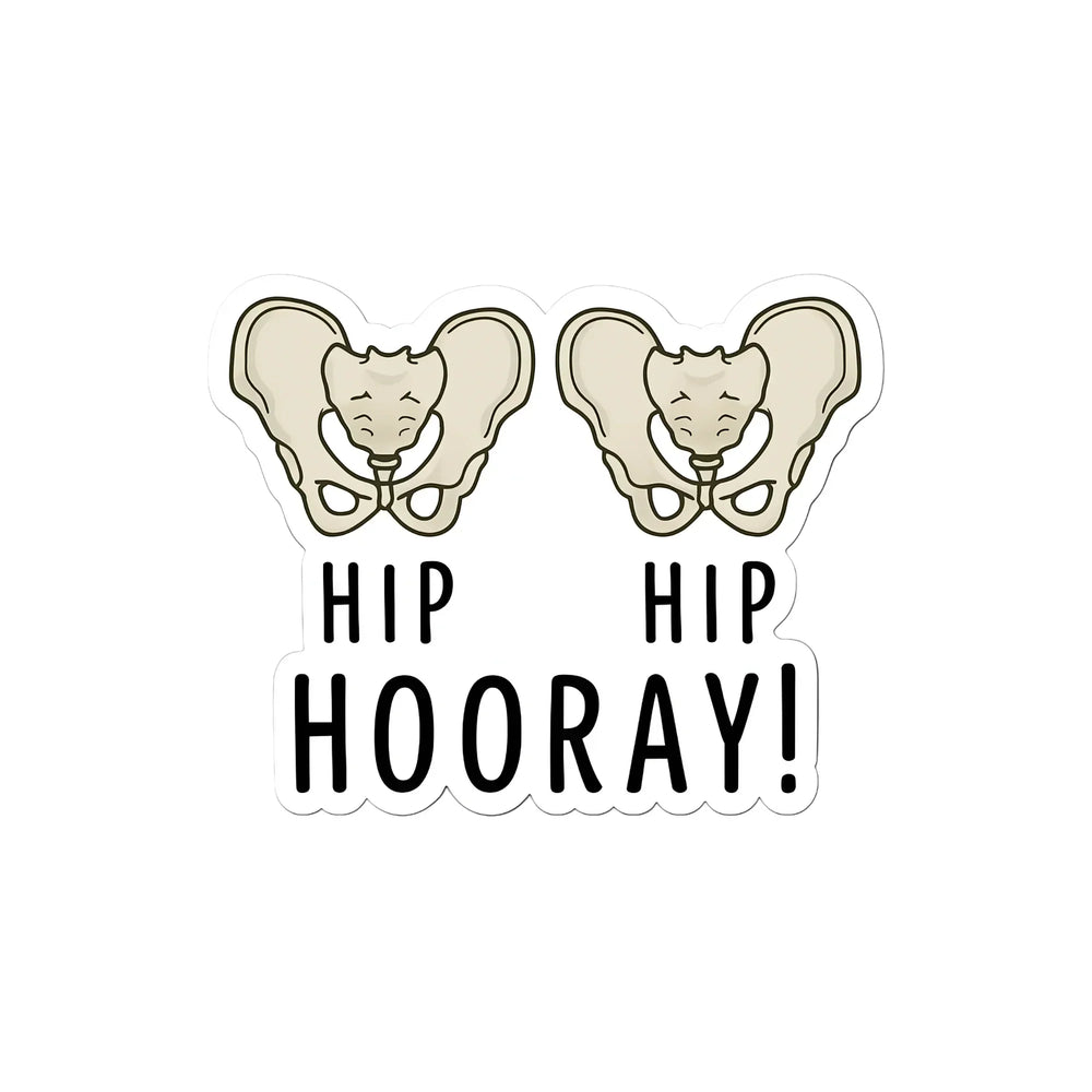 Hip Hip Hooray! Sticker