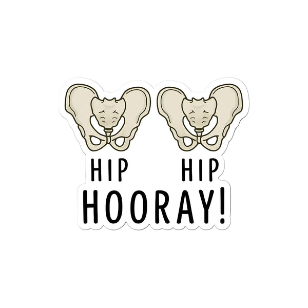 Hip Hip Hooray! Sticker