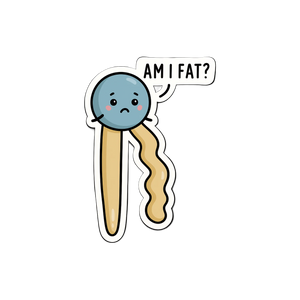Phospholipid fat pun biochemistry sticker Medical vinyl sticker for medicos, nurses, interns and students - Arterise