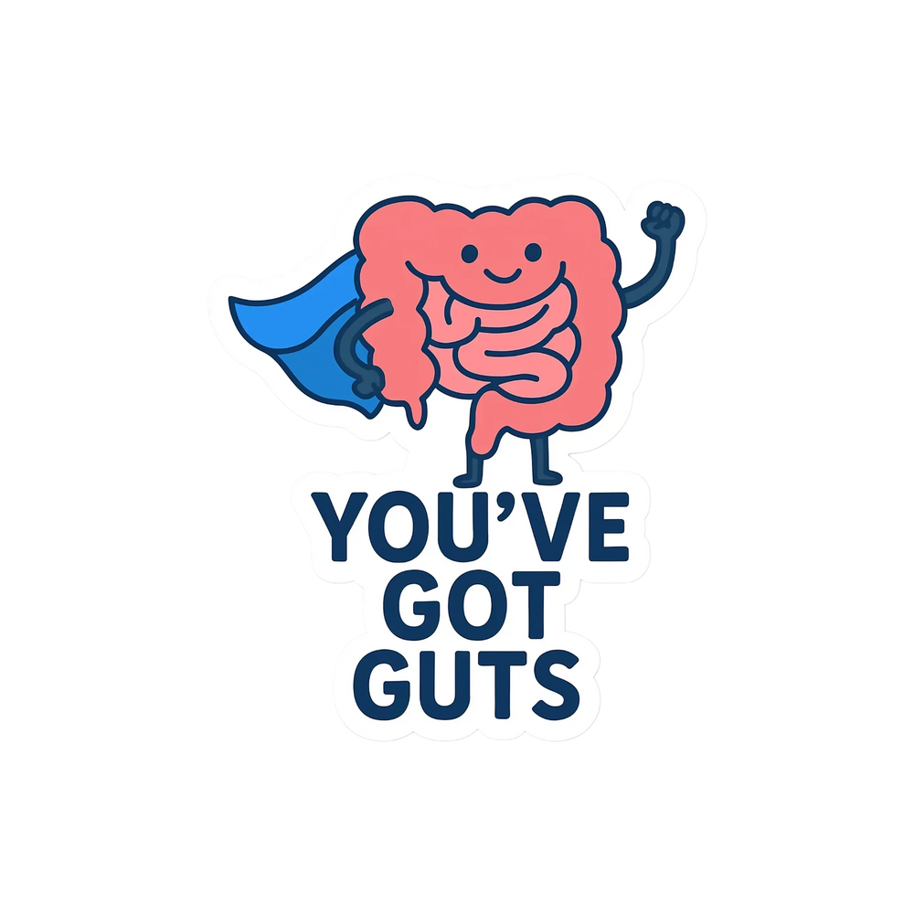 You’ve Got Guts - Funny Anatomy Sticker